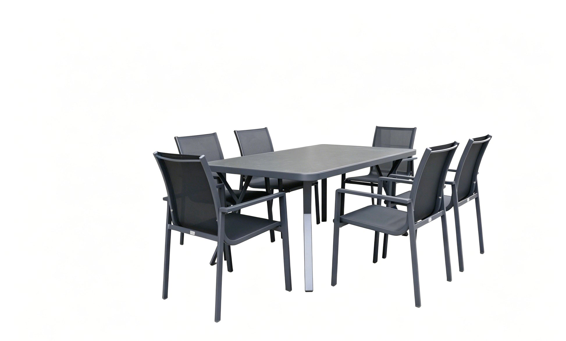 Garda Dark Grey Dining Set