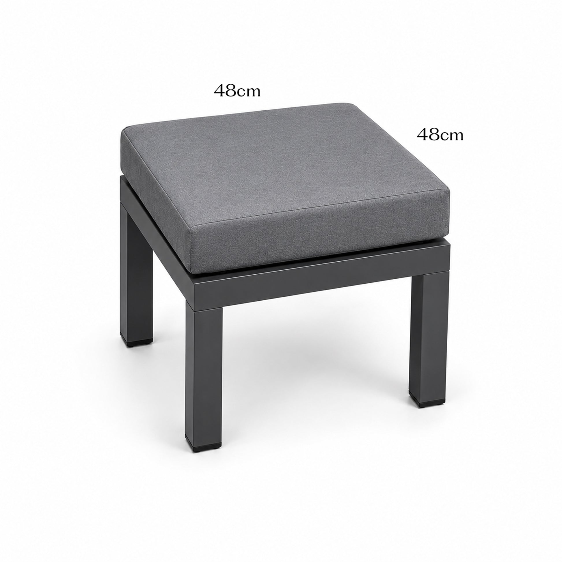 Como Dark Grey Stools