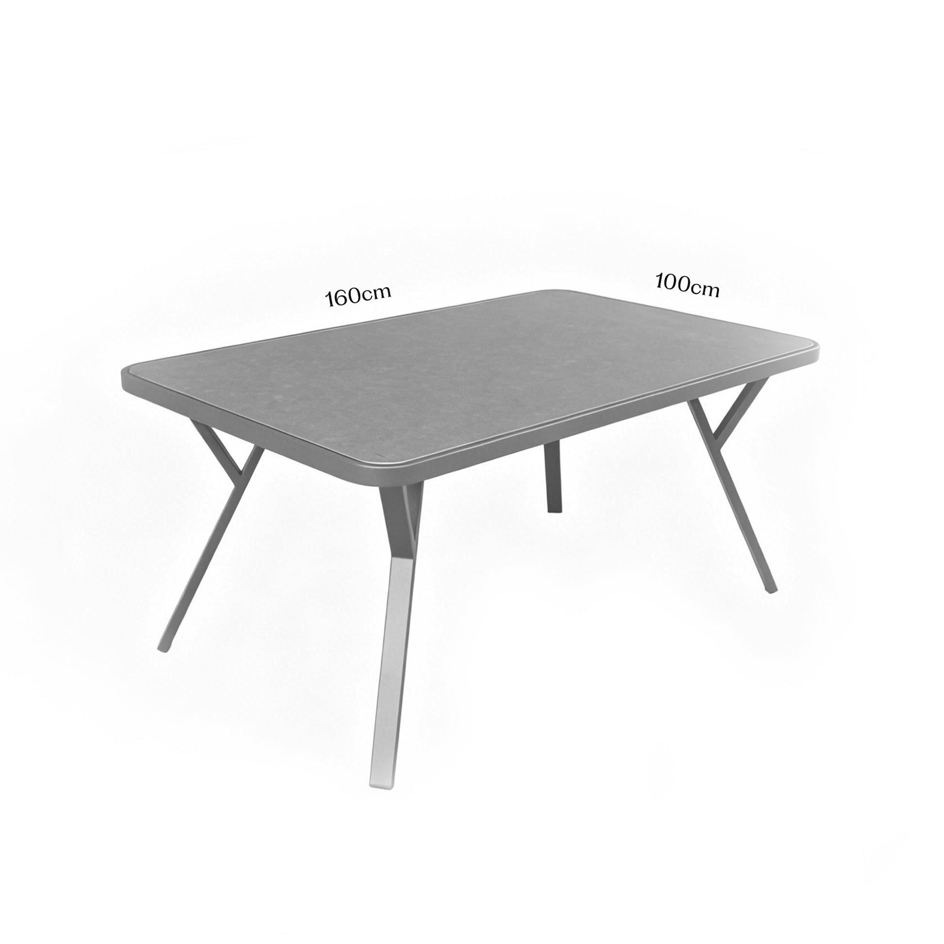 Garda Dark Grey Dining Set
