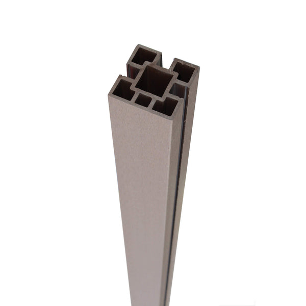 Coffee Composite Fence Post