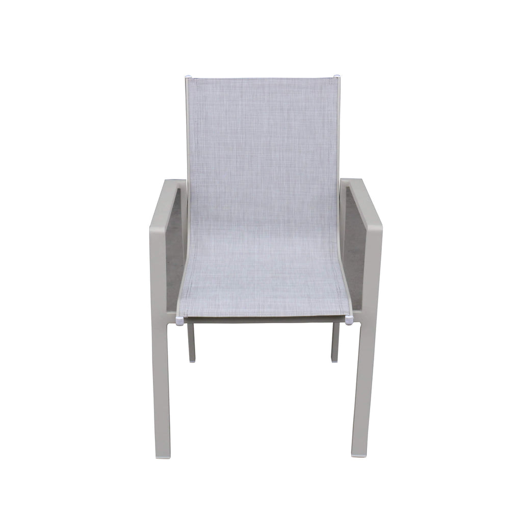 Garda Stone Outdoor Chair on a white background