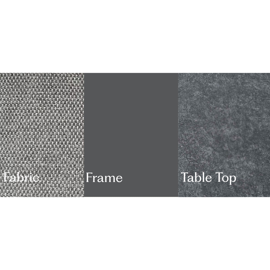 Como Corner Set - Dark Grey