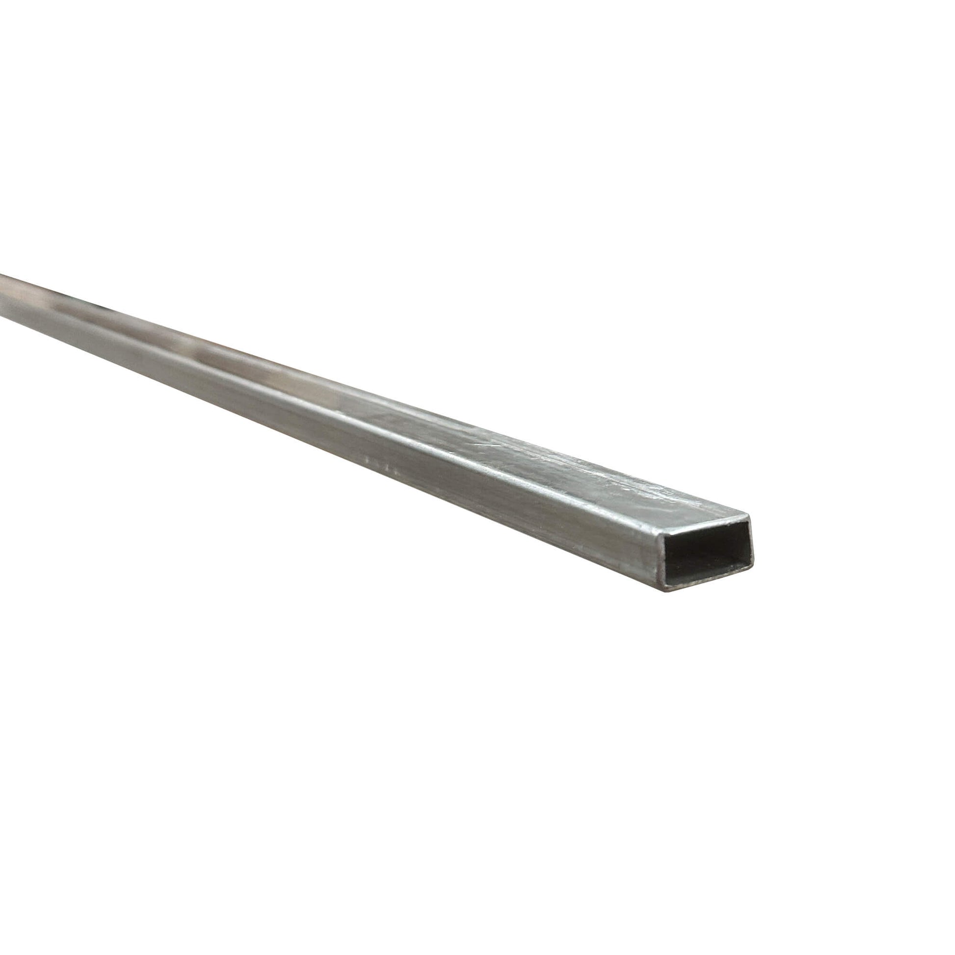 Side view of a Metal Reinforcing Insert on a white background.