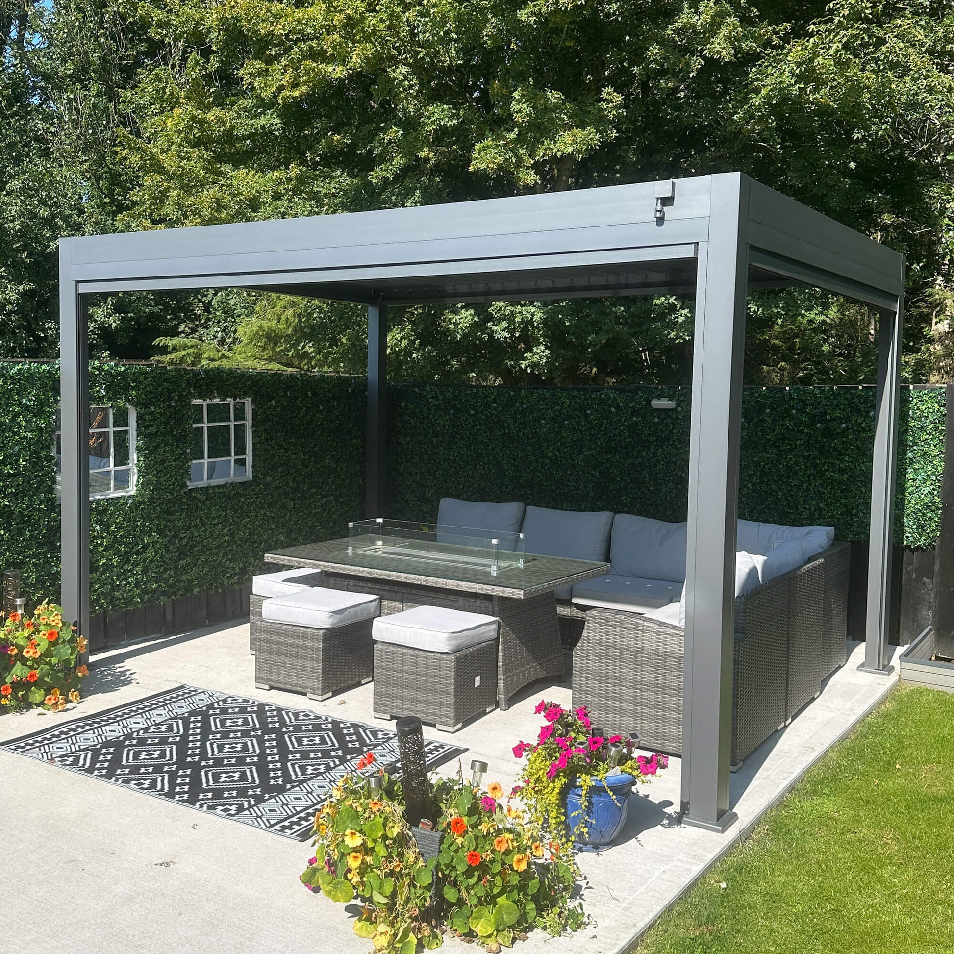 RIVA 4m x 3m Deluxe Aluminium Pergola