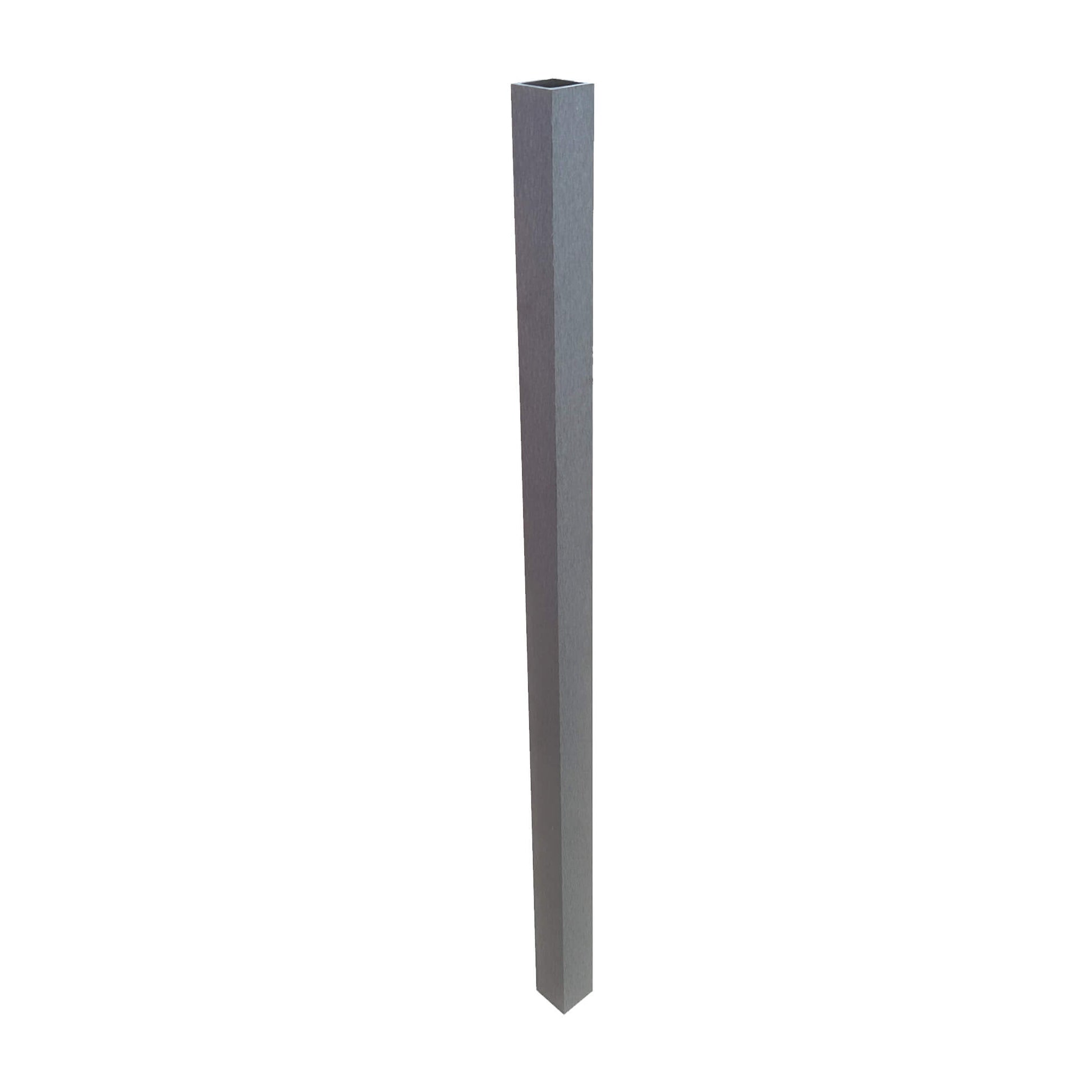 Sliver Composite Spindle on a white backgrtound.